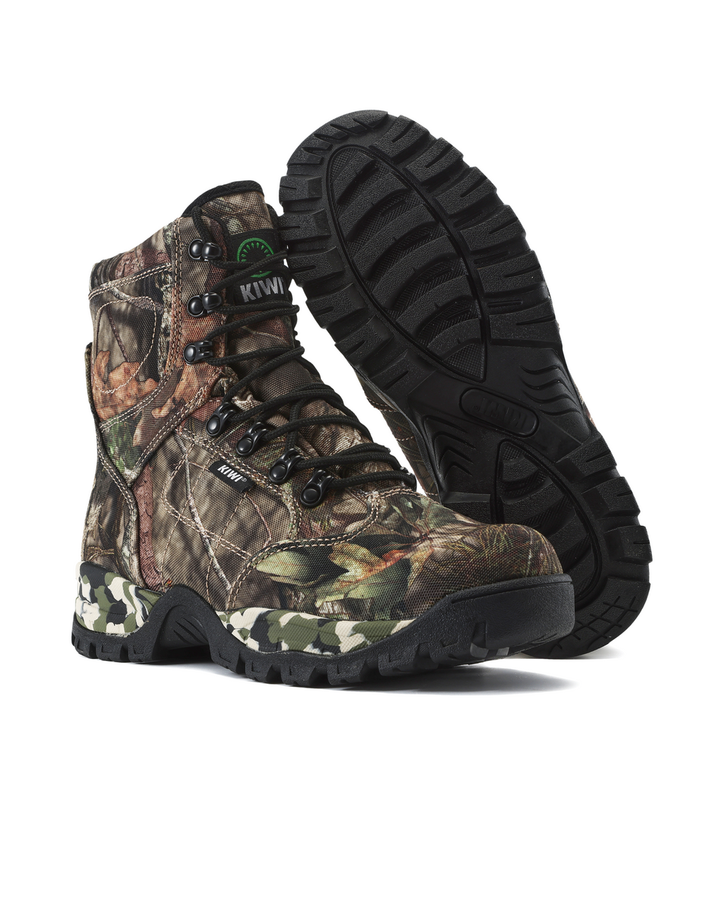 Kiwi Rugged Camo Nylon 7" Waterproof Tactical Boots [62400]