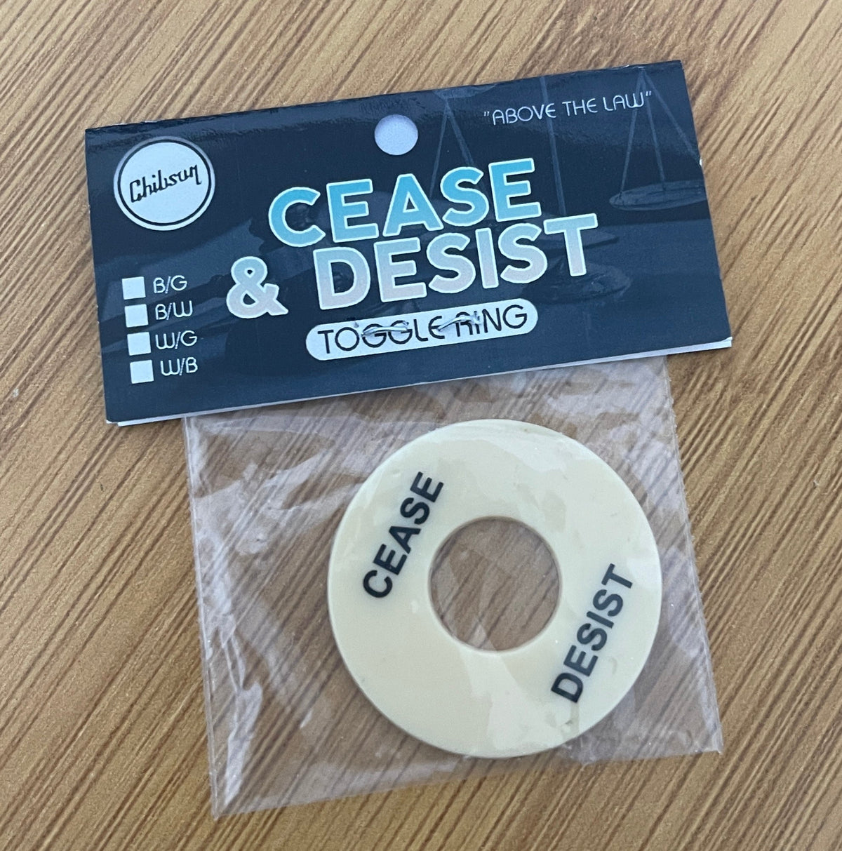 Cease & Desist Toggle Ring