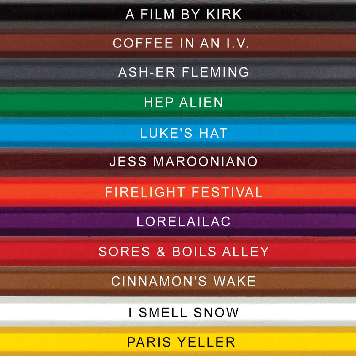 Oy With The Colors Already! Colored Pencils & Coloring Pages for Fans of Gilmore Girls