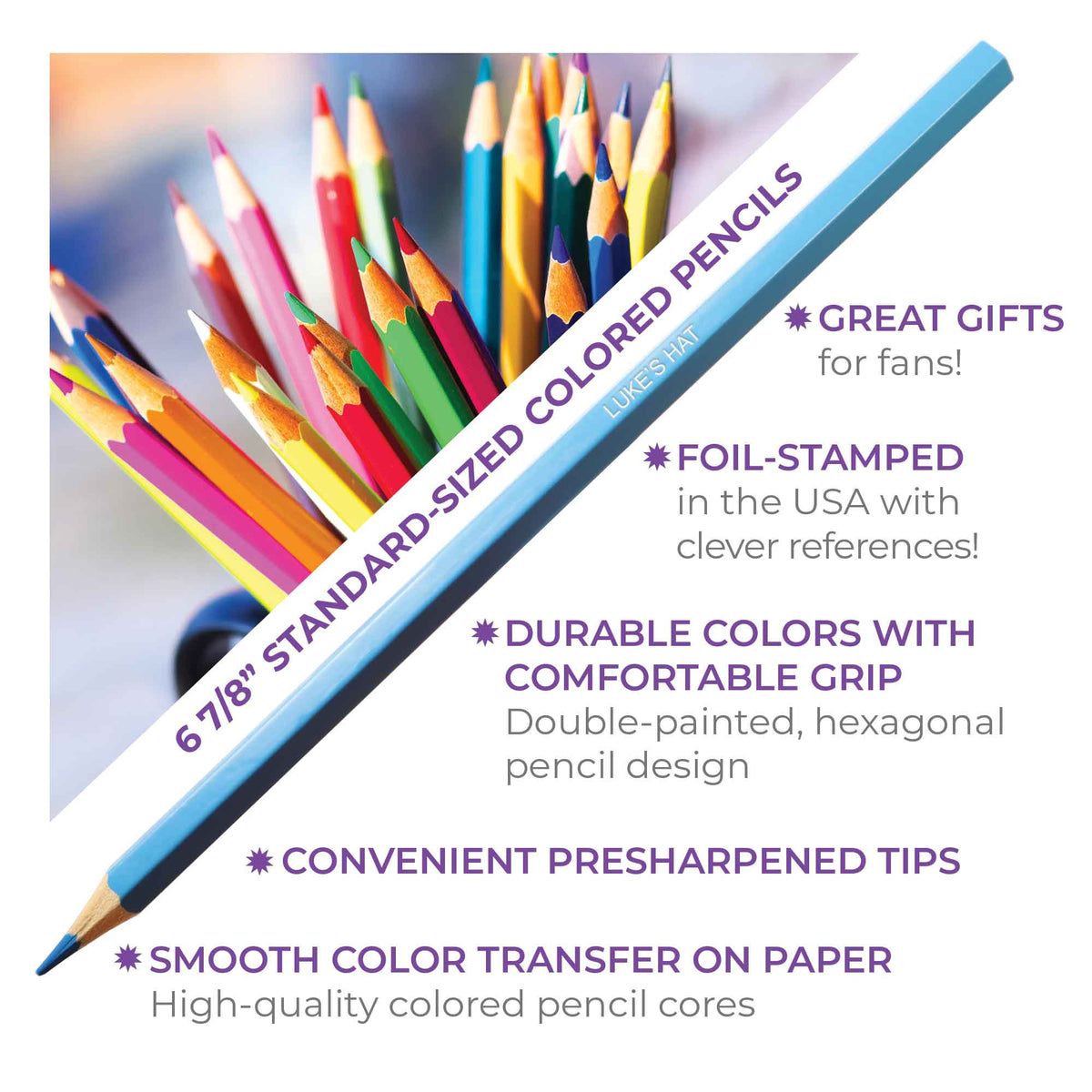Oy With The Colors Already! Colored Pencils & Coloring Pages for Fans of Gilmore Girls